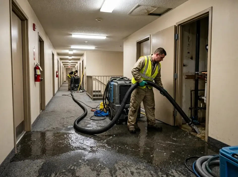 multi-unit-apartment-hallway-f-005 — frequently asked questions, Emergency Burst Pipe Water Extraction & Removal in Windy Hi…